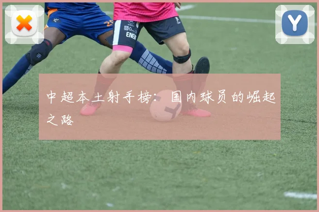 中超本土射手榜：国内球员的崛起之路
