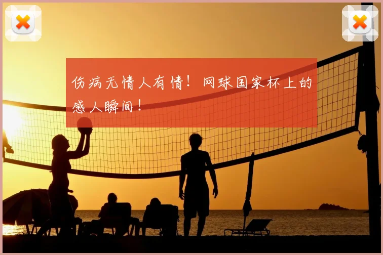 伤病无情人有情！网球国家杯上的感人瞬间！